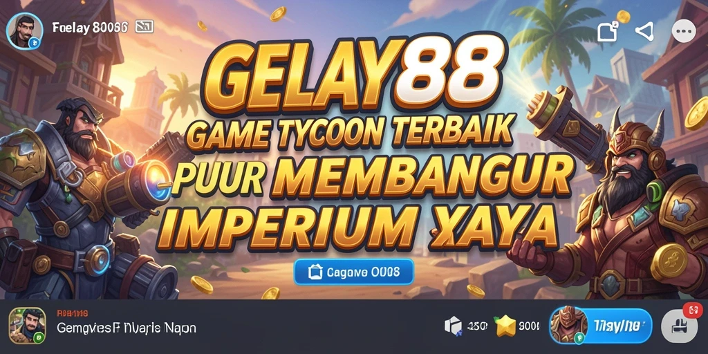 Screenshot utama dari GELAY88 yang menunjukkan gameplay Tycoon yang menarik.