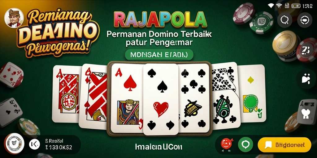 Tampilan gameplay seru dan interaktif dari RAJAPOLA.