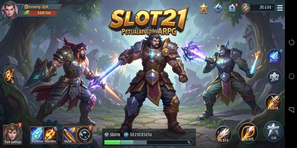 Gameplay seru di SLOT21 dengan grafik memukau dan pertarungan dinamis.